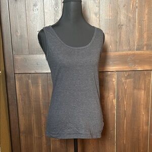 Gray Sleeveless Women's Top